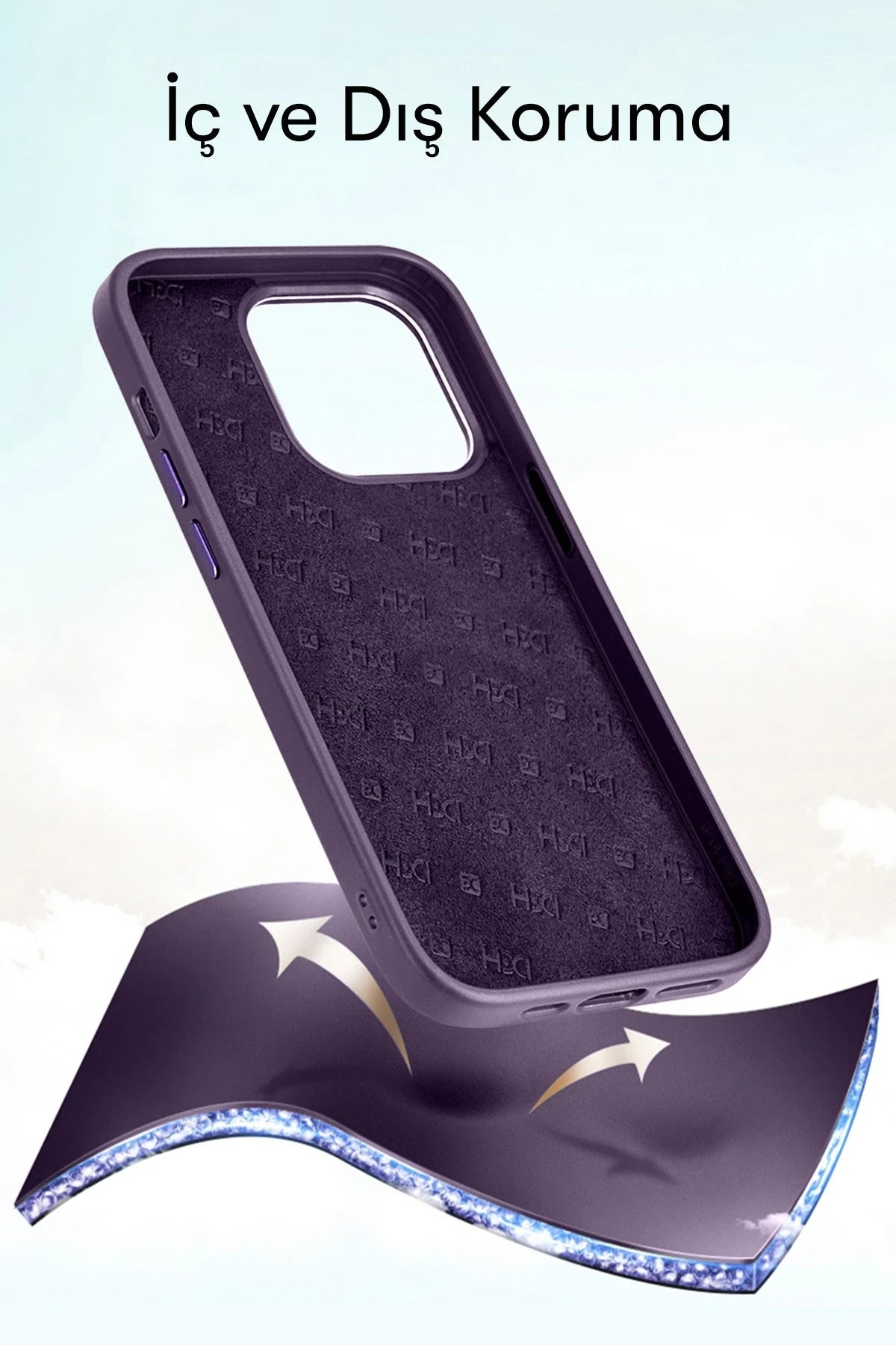 HDD iPhone 14 Pro Kılıf HBC-163 Times Telefon Kılıfı