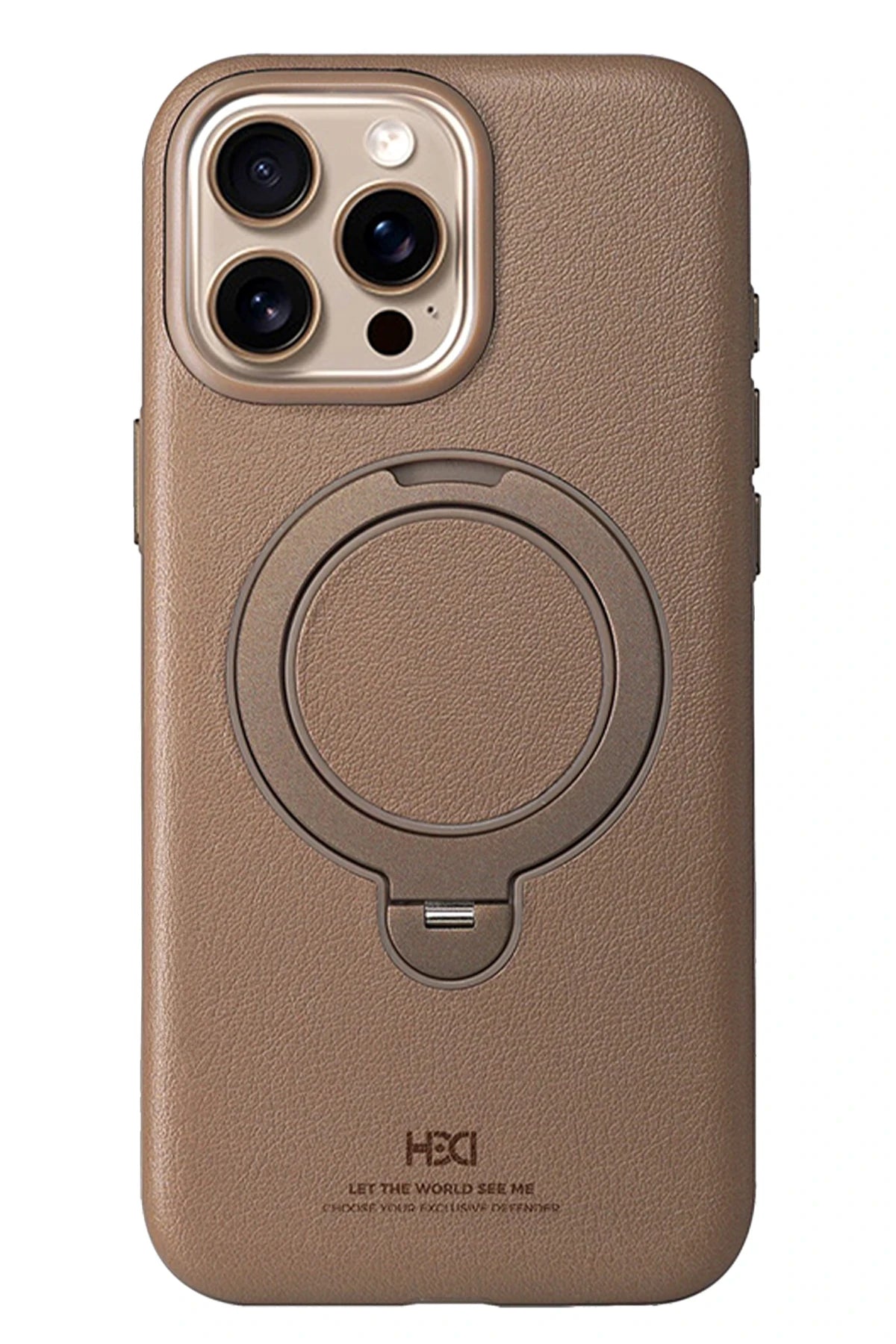 HDD iPhone 14 Pro Max Vapor Deri Magsafe Standlı Telefon Kılıfı