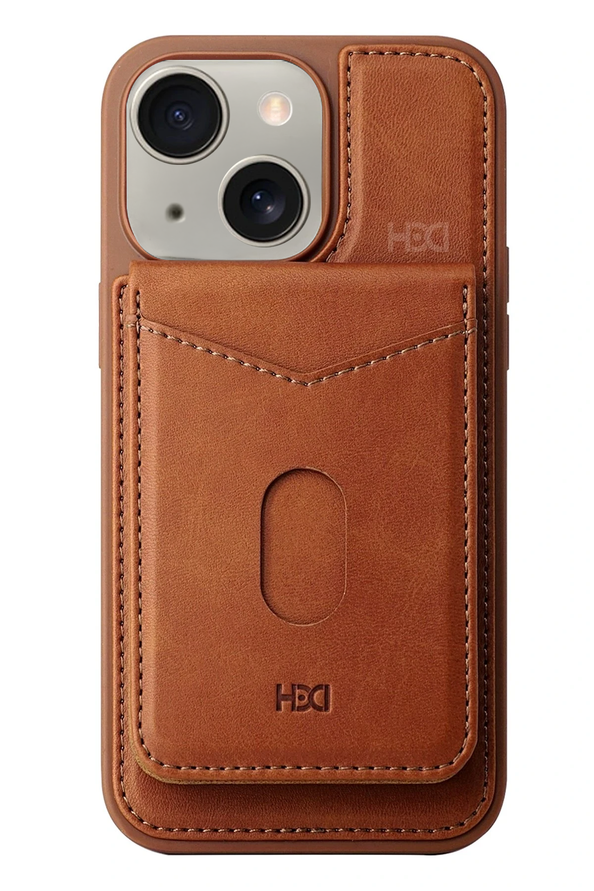 HDD Apple iPhone 15 HBC-246 Ottawa Magnet Kartvizitli Standlı Telefon Kılıfı