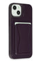 HDD Apple iPhone 15 HD Deri Luxury Magnet Kartvizitli Telefon Kılıfı