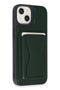 HDD Apple iPhone 15 Kılıf HD Deri Luxury Magnet Kartvizitli Telefon Kılıfı