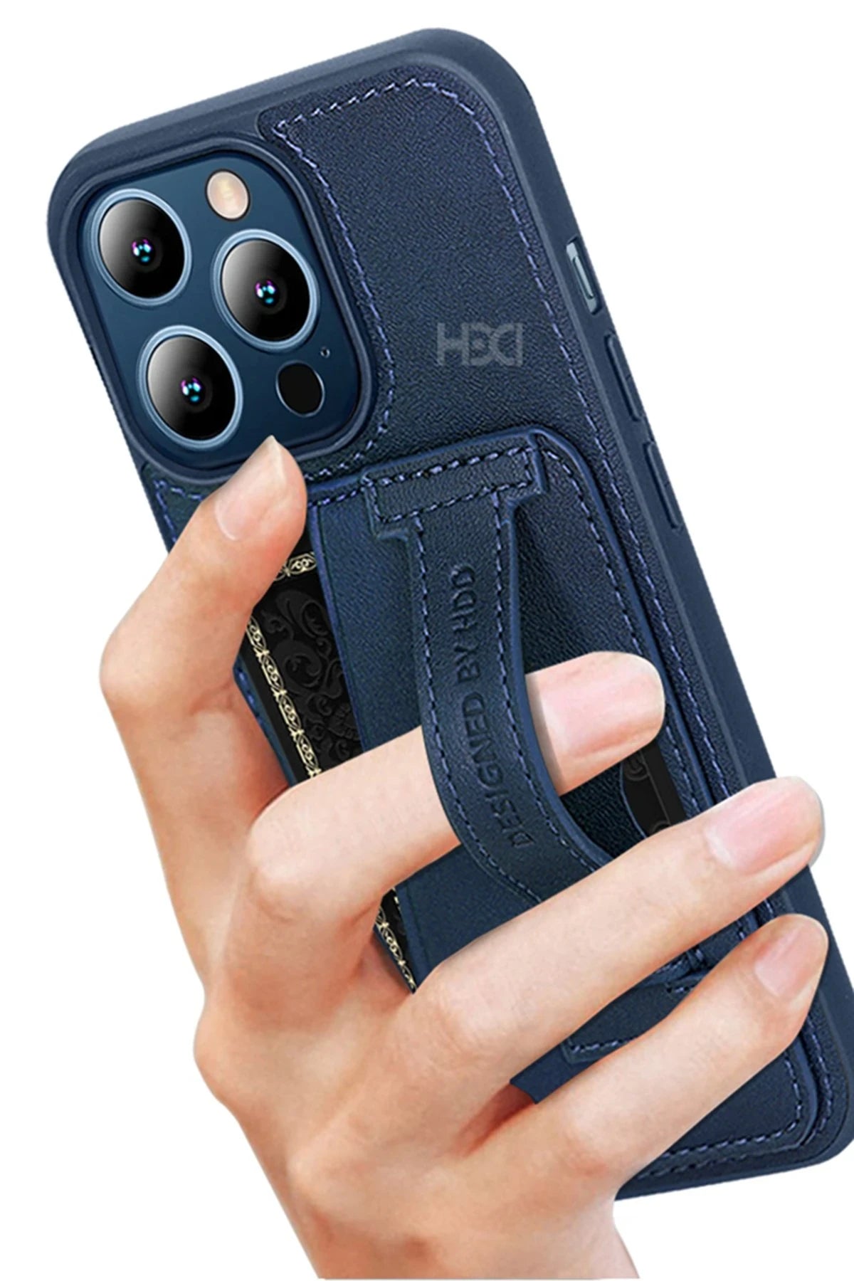 HDD Apple iPhone 15 Pro Kılıf HD Deri Kartvizitli Telefon Kılıfı