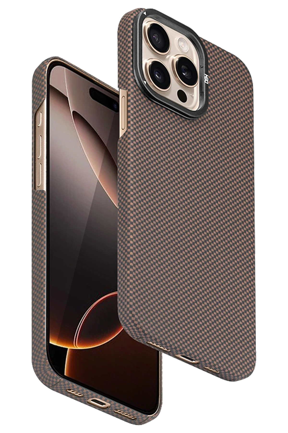 HDD iPhone 15 Pro Max Blaze 1000D Kevlar Magsafe Telefon Kılıfı