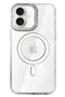 HDD iPhone 16 HBC-274 PC 2.0 Şeffaf Magsafe Telefon Kılıfı