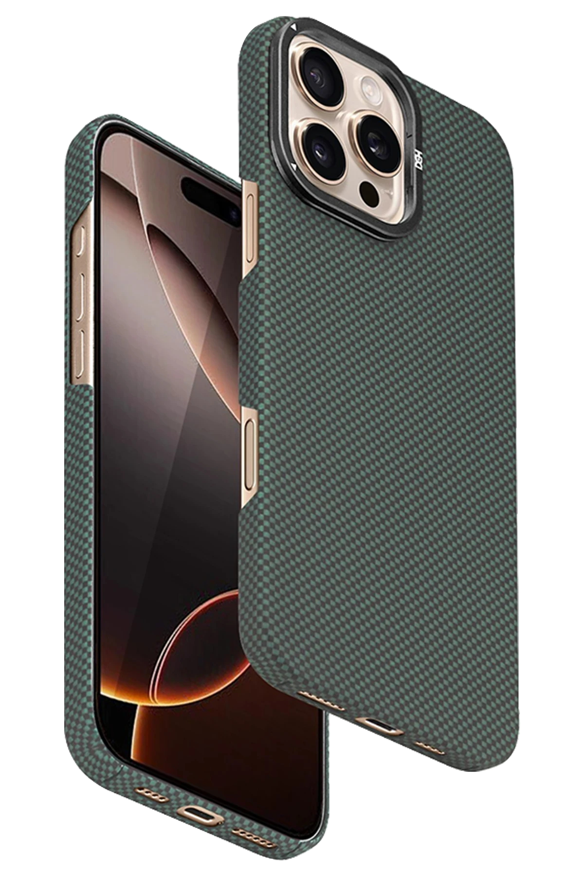 HDD iPhone 16 Pro Blaze 1000D Kevlar Magsafe Telefon Kılıfı