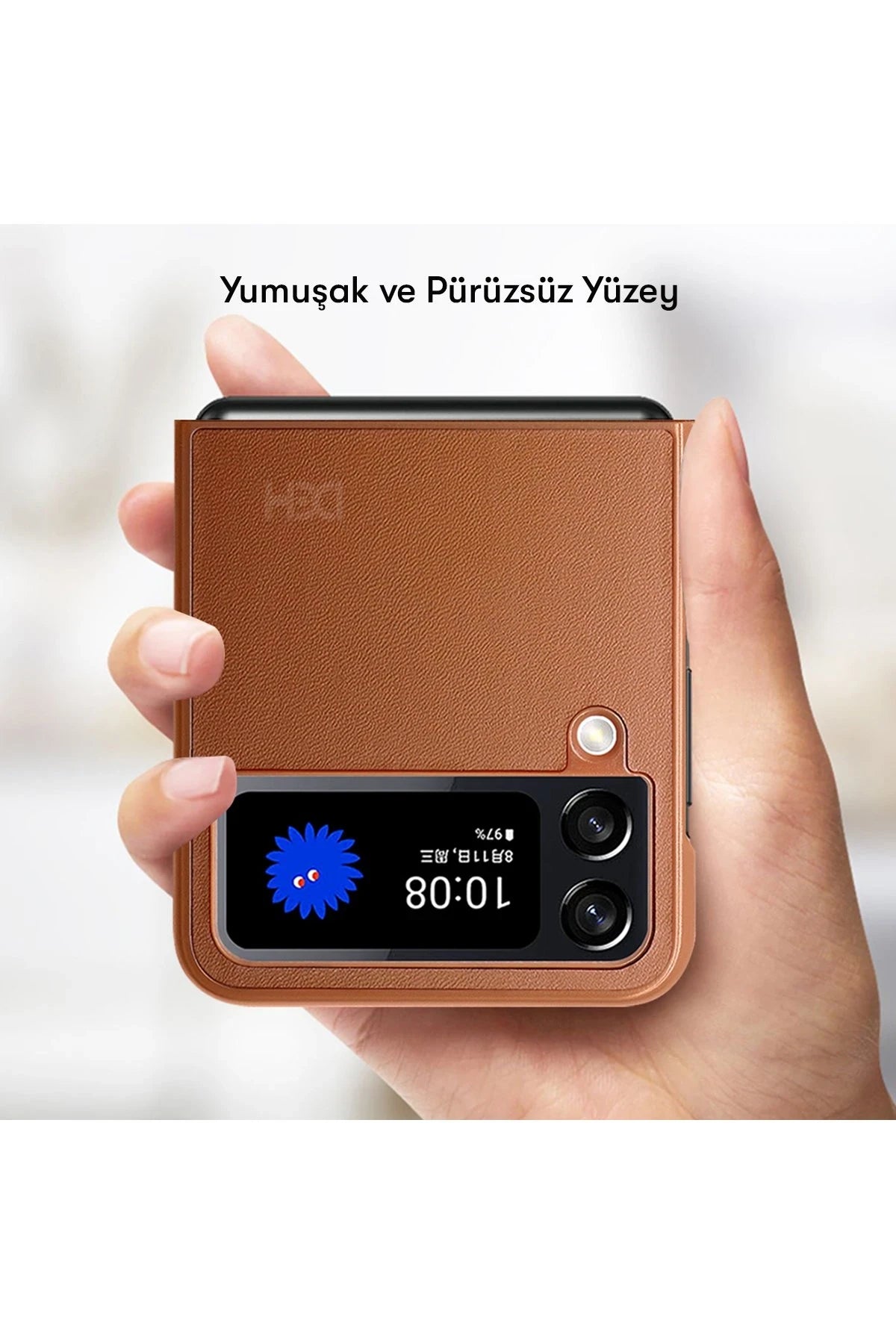 HDD Samsung Galaxy Z Flip 4 Kılıf HBC-156 Forum Magneticsafe Telefon Kılıfı