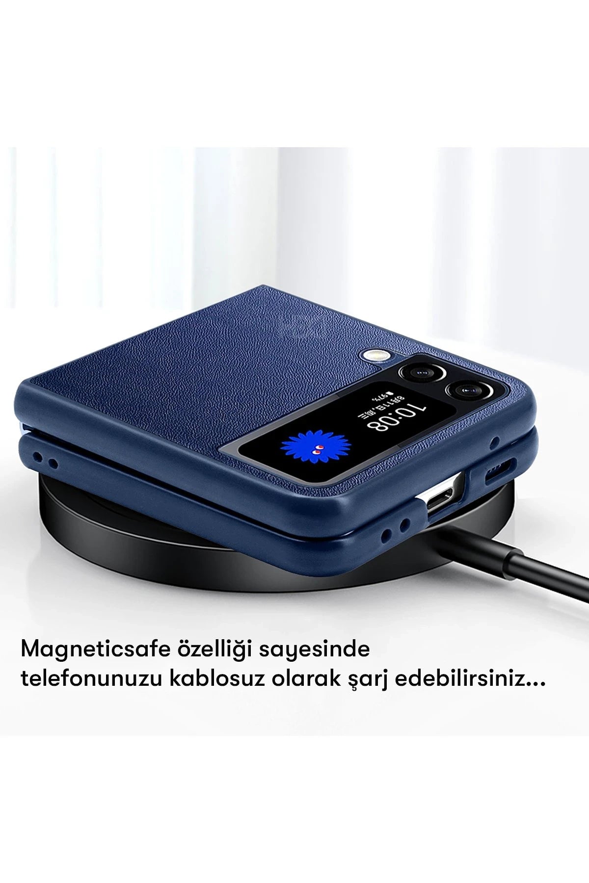 HDD Samsung Galaxy Z Flip 4 Kılıf HBC-156 Forum Magneticsafe Telefon Kılıfı