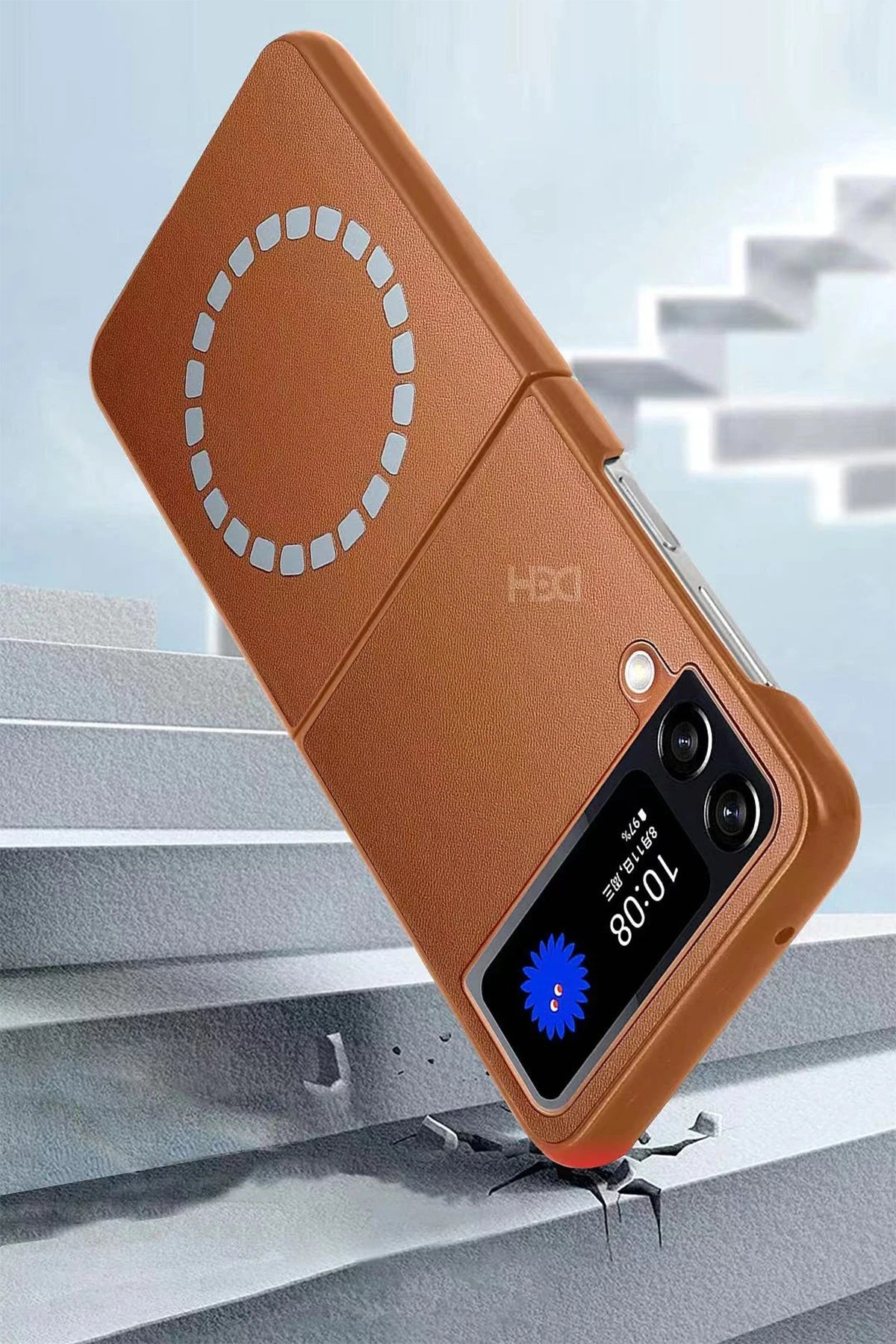 HDD Samsung Galaxy Z Flip 4 Kılıf HBC-156 Forum Magneticsafe Telefon Kılıfı