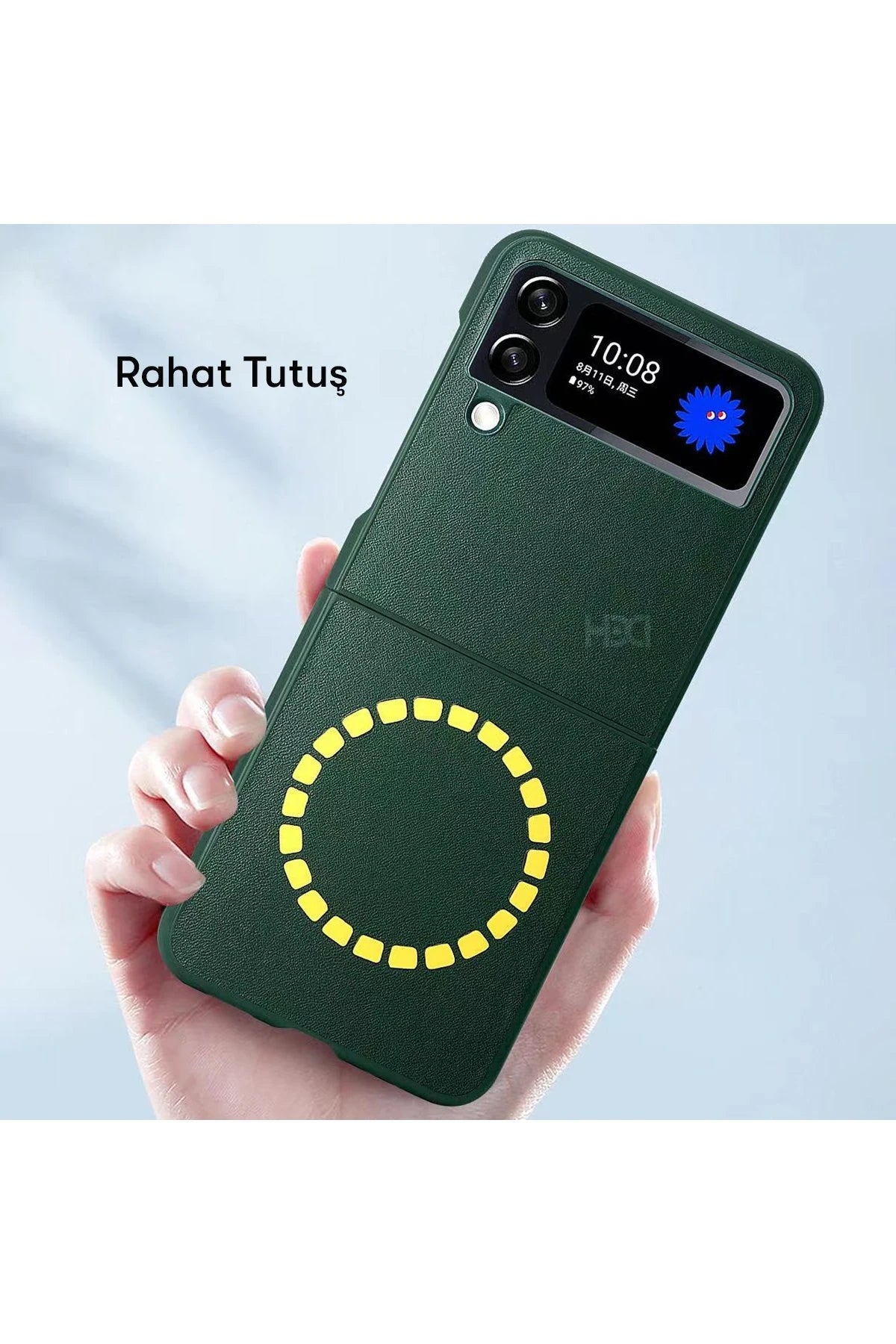 HDD Samsung Galaxy Z Flip 4 Kılıf HBC-156 Forum Magneticsafe Telefon Kılıfı