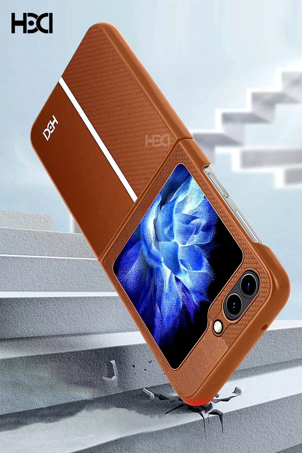 HDD Samsung Galaxy Z Flip 5 Kılıf HBC-155 Lizbon Telefon Kılıfı