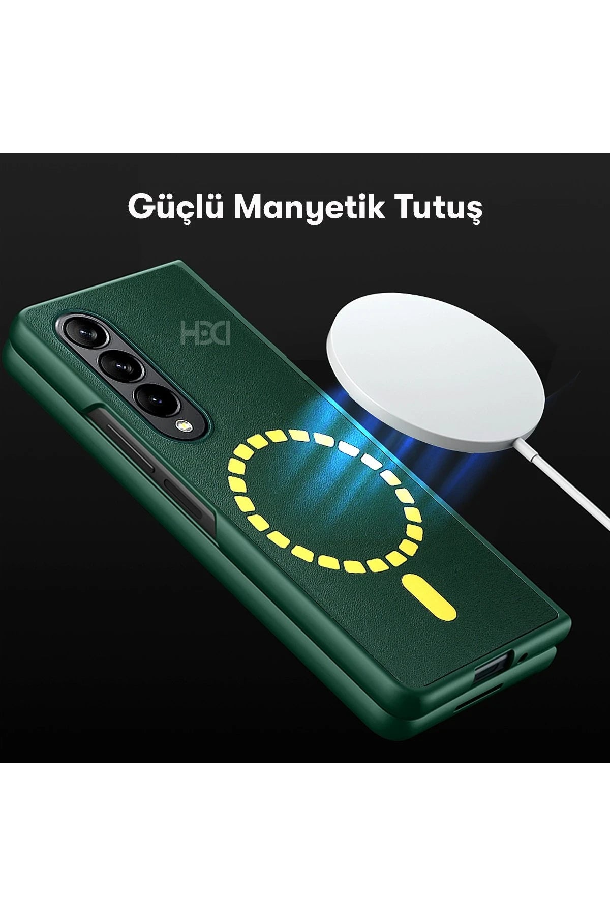 HDD Samsung Galaxy Z Fold 3 Kılıf HBC-156 Forum Magneticsafe Telefon Kılıfı
