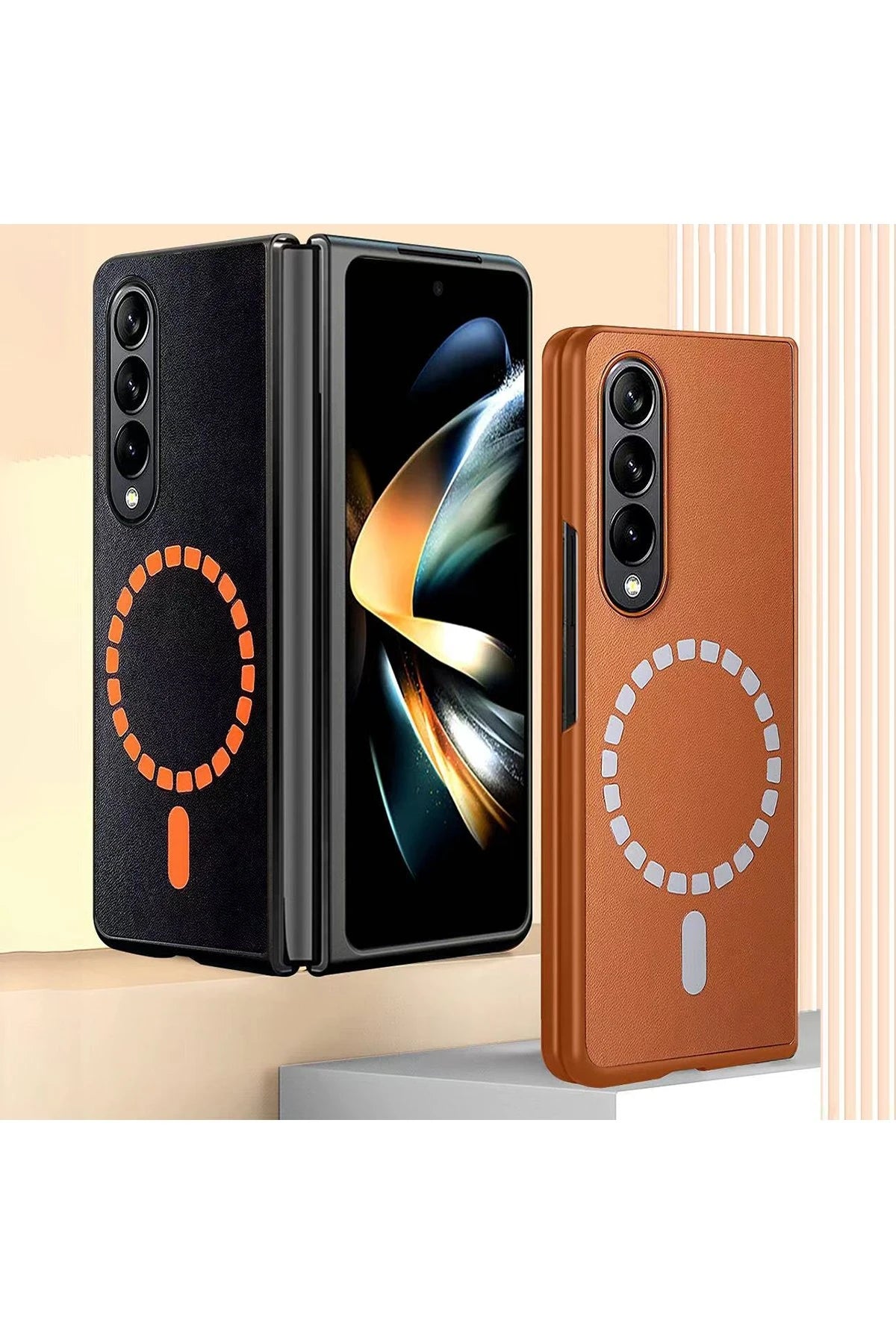 HDD Samsung Galaxy Z Fold 3 Kılıf HBC-156 Forum Magneticsafe Telefon Kılıfı