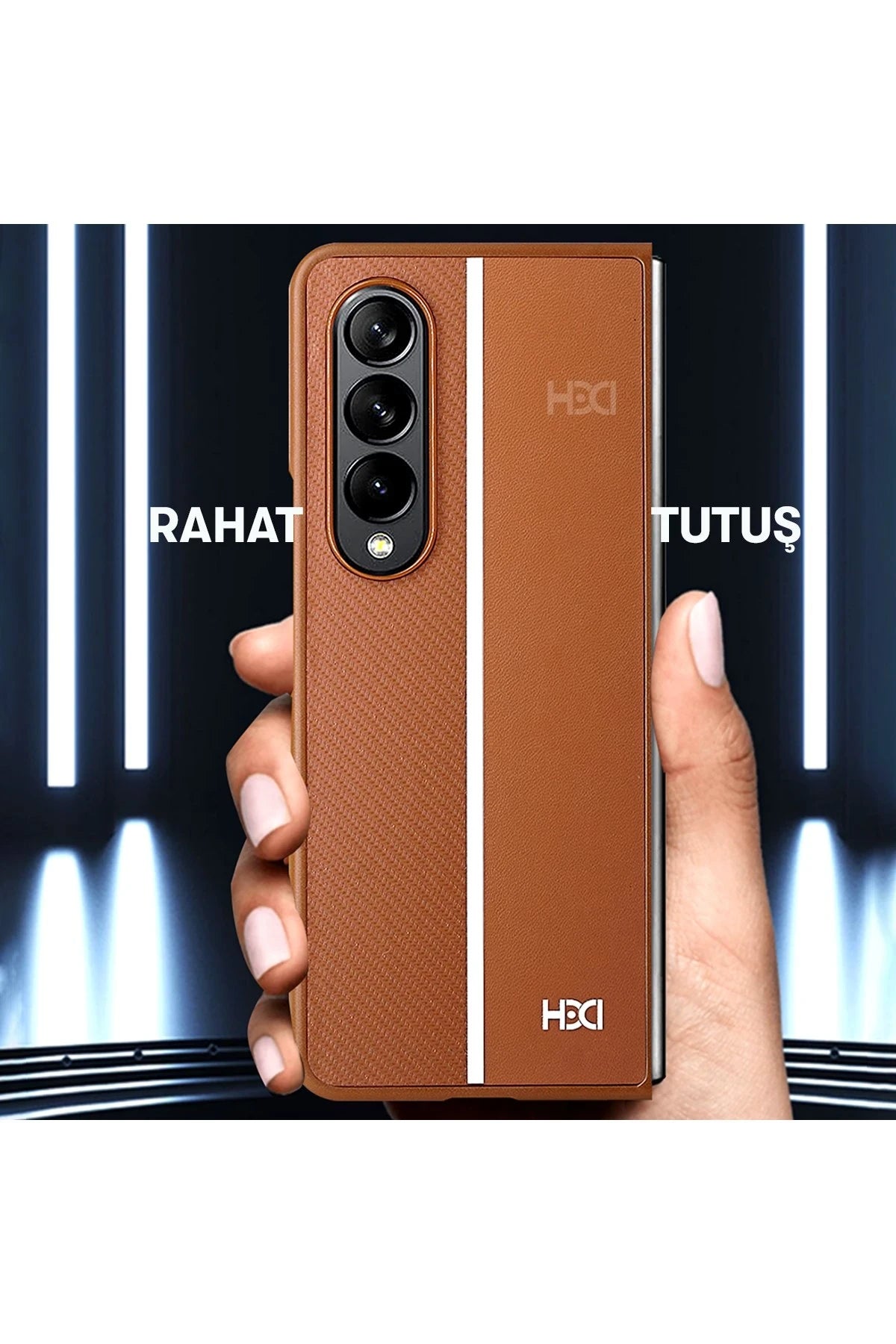 HDD Samsung Galaxy Z Fold 4 Kılıf HBC-155 Lizbon Telefon Kılıfı
