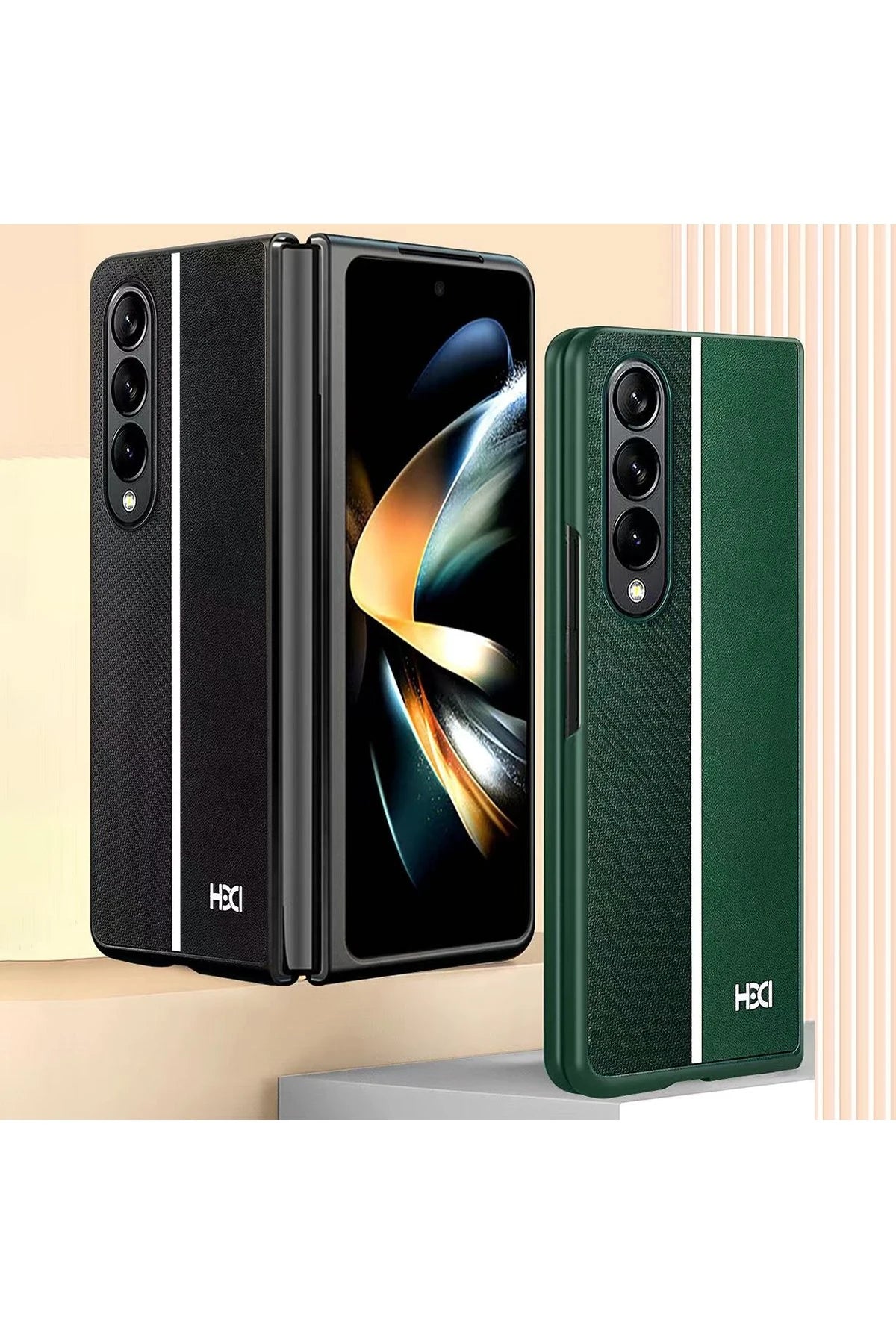 HDD Samsung Galaxy Z Fold 4 Kılıf HBC-155 Lizbon Telefon Kılıfı
