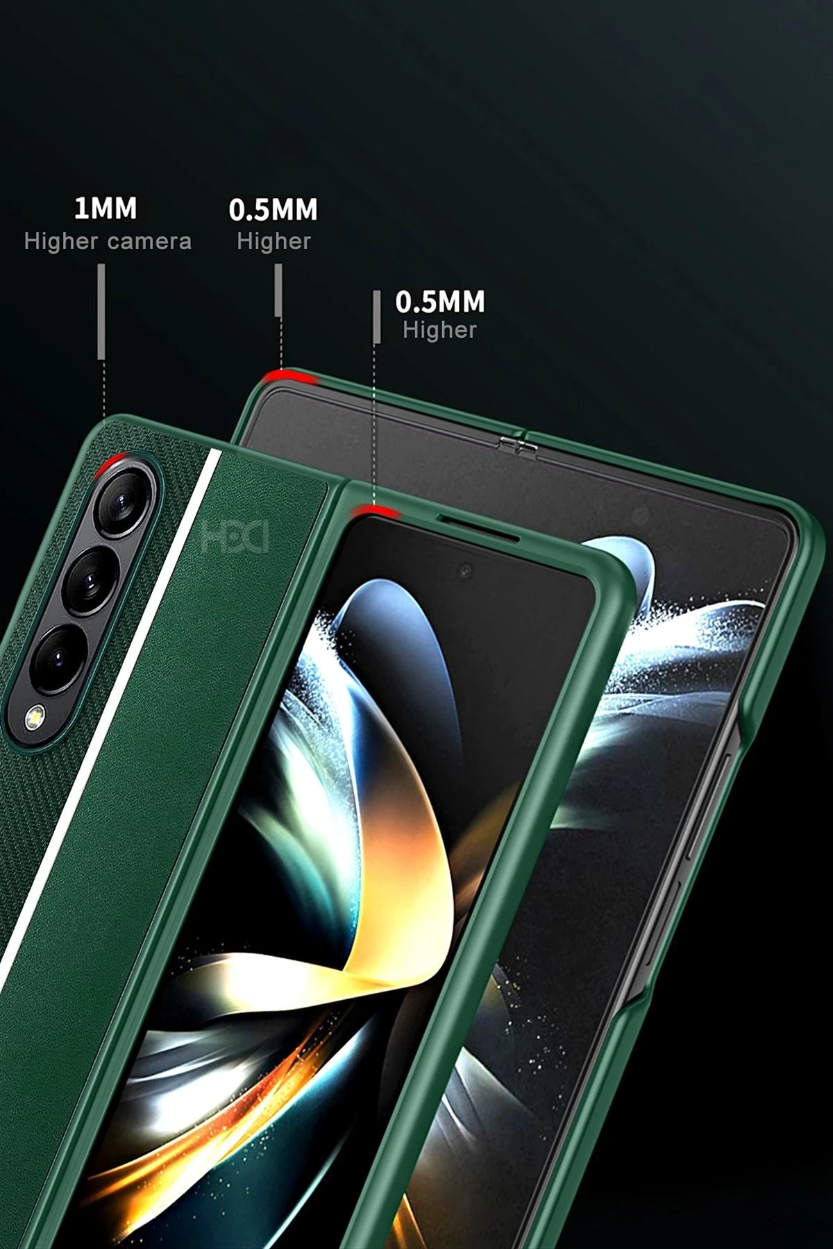 HDD Samsung Galaxy Z Fold 4 Kılıf HBC-155 Lizbon Telefon Kılıfı