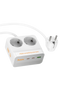 Hoco. AC27 Descanso 5in1 2M 2500W Priz Dönüştürücü