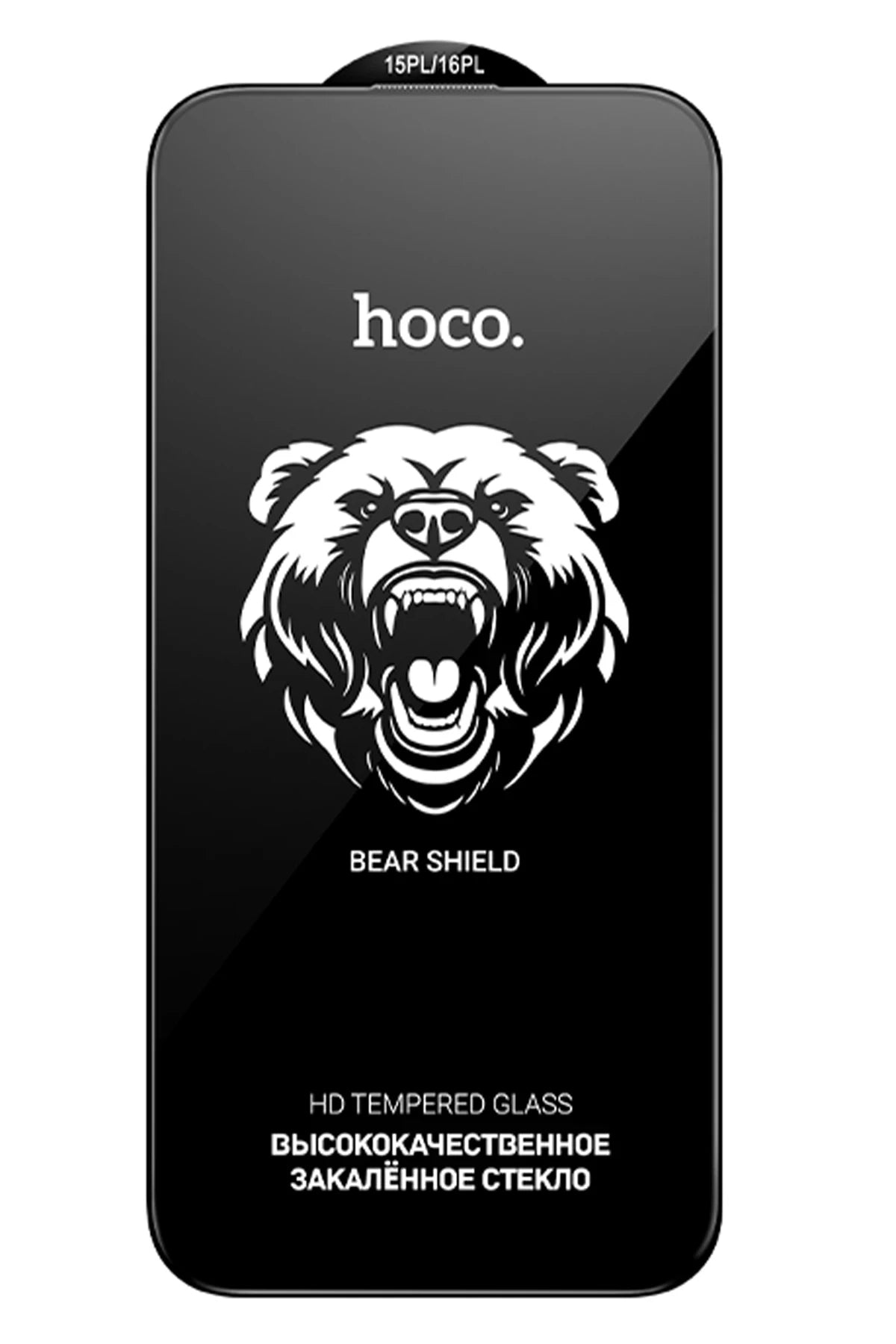 Hoco. Apple iPhone 16 Pro Bear Shield HD Cam Ekran Koruyucu