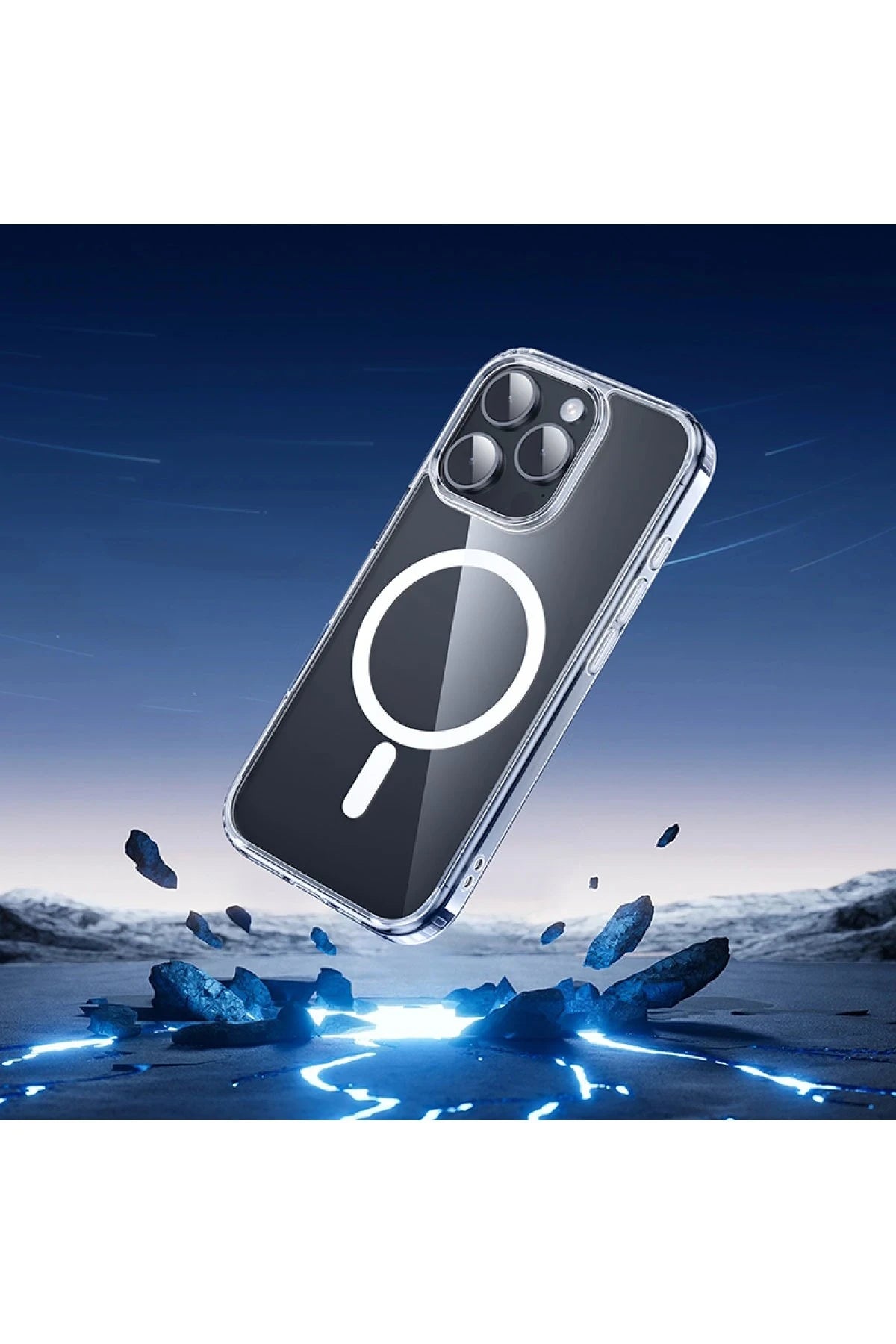 Hoco. iPhone 16 Pro Anti Fall Airbag Magsafe Telefon Kılıfı