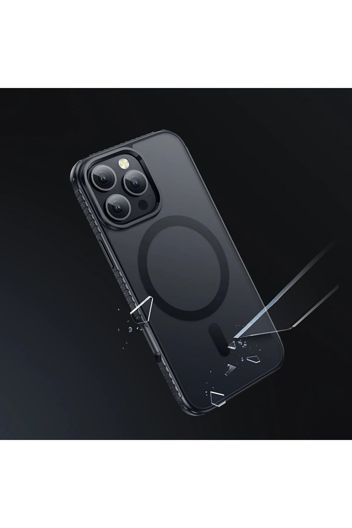 Hoco. iPhone 16 Pro Max Armour Antishock Protective Magsafe Telefon Kılıfı