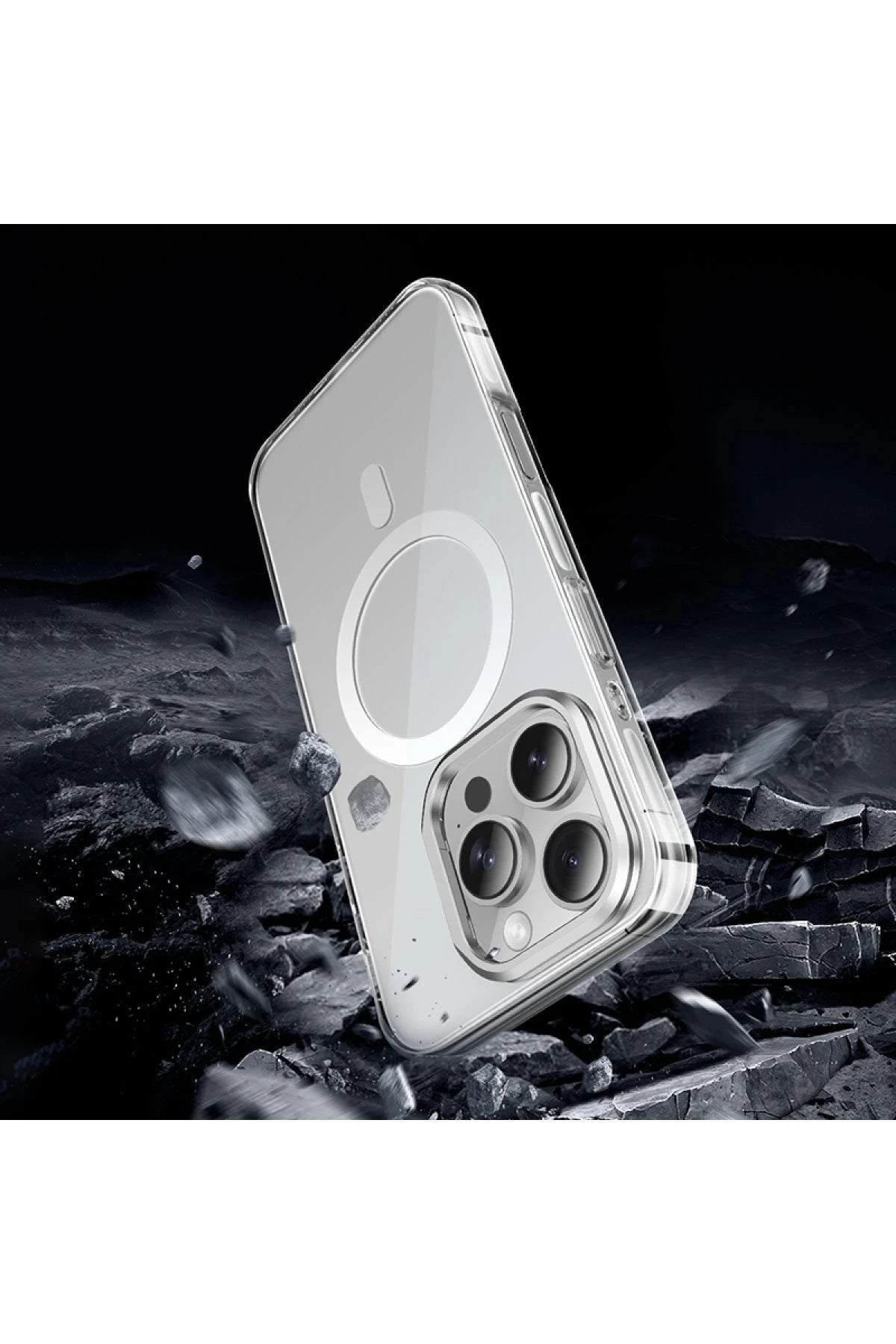 Hoco. iPhone 16 Pro Max Invisible Magsafe Telefon Kılıfı