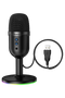 Hoco. L25 Bright 360 Derece RGB USB Yayıncı Masaüstü Mikrofonu
