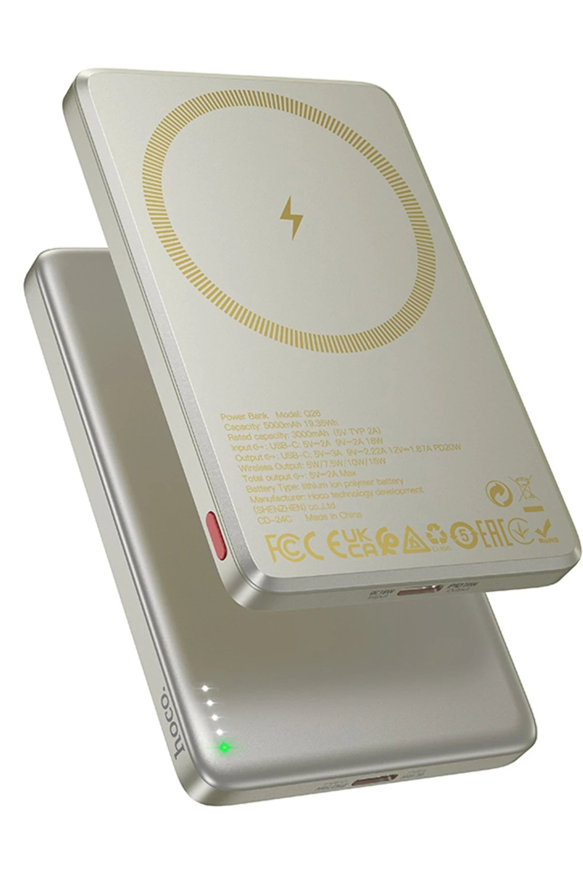 Hoco. Q26 5.000 mAh PD Magsafe Mini Powerbank