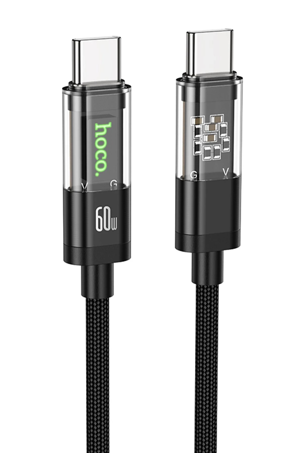 Hoco. U116 1.2M 60W Type-C to Type-C Şarj Data Kablosu