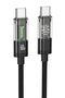 Hoco. U116 1.2M 60W Type-C to Type-C Şarj Data Kablosu
