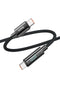 Hoco. U125 1.2M Benefit PD 100W Type-C to Type-C Şarj Data Kablosu