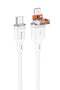Hoco. U131 1.2M 2in1 USB ve Type-C to Type-C Şarj Data Kablosu