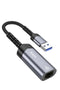 Hoco. UA26 Tak Çalıştır USB to RJ45 1000 Mbps Ethernet Dönüştürücü