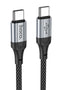 Hoco. X102 Fresh 1M 60W Type-C to Type-C PD Hızlı Şarj Data Kablosu