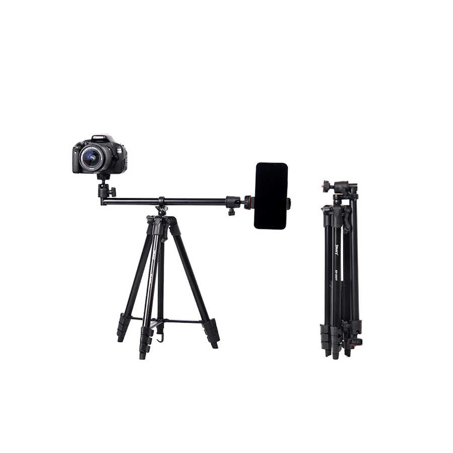 Jmary KP2207 Tripod 4 Farklı Yükseklik Ayarı 133 cm 360 Derece Dönebilen Başlık - 5