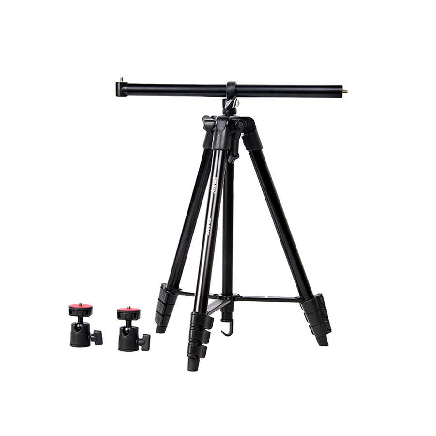 Jmary KP2207 Tripod 4 Farklı Yükseklik Ayarı 133 cm 360 Derece Dönebilen Başlık - 6