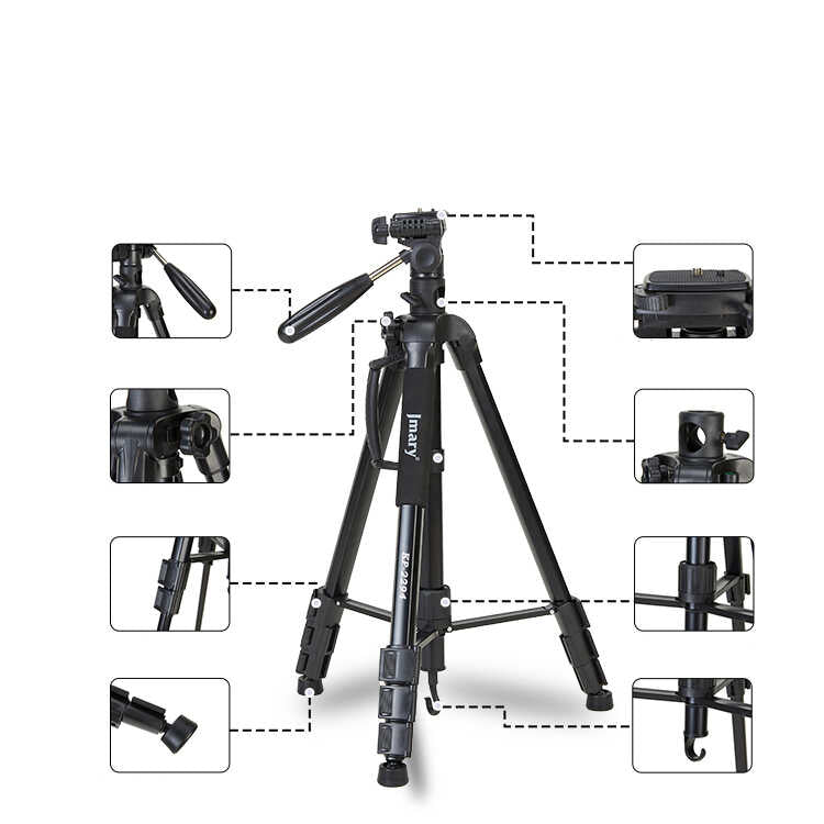 Jmary KP2294 Yatay-Dikey 360 Derece Fonksiyonel Profesyonel Tripod 179 cm - 4