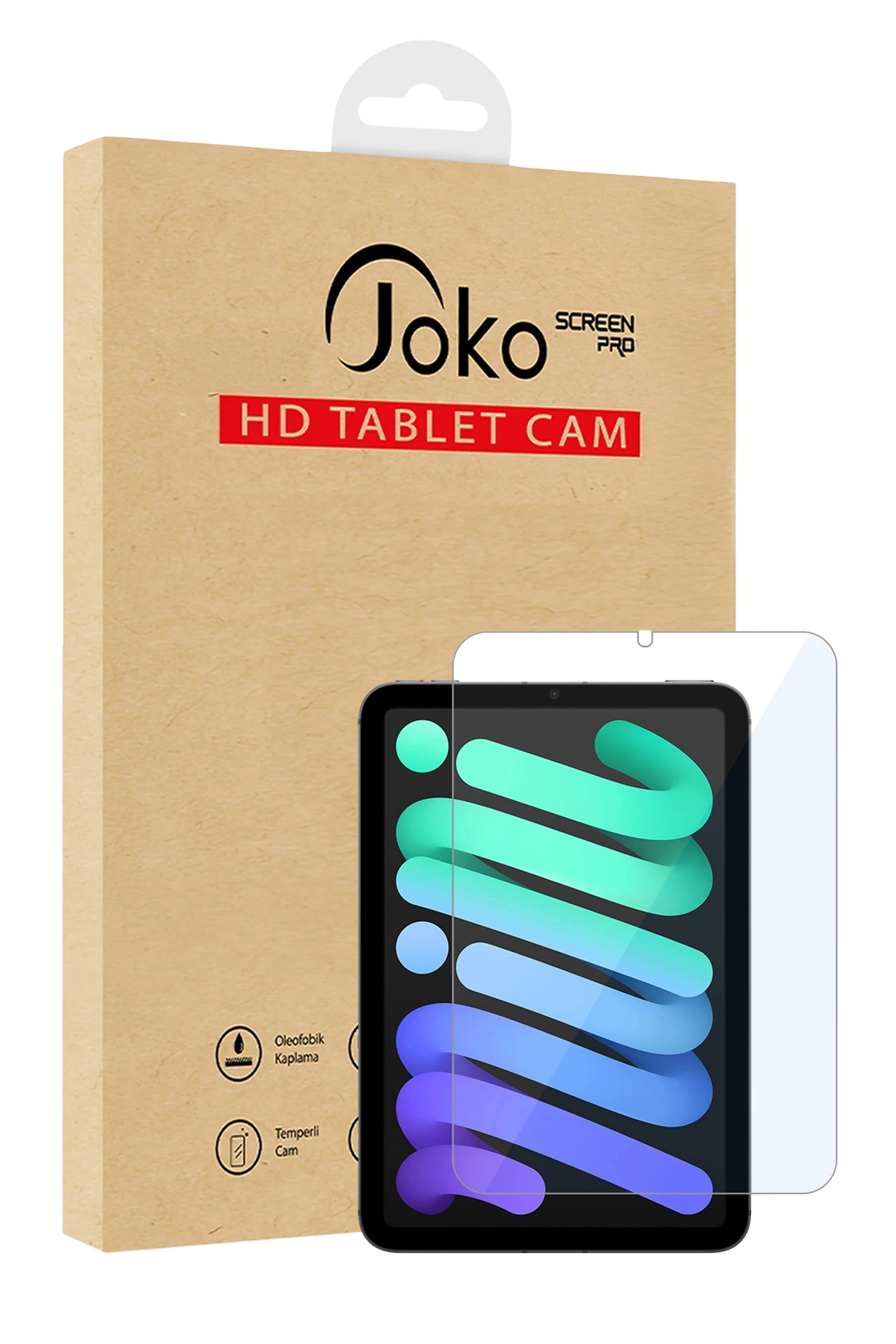 apple Joko iPad Mini 6 HD Tablet Cam Ekran Koruyucu