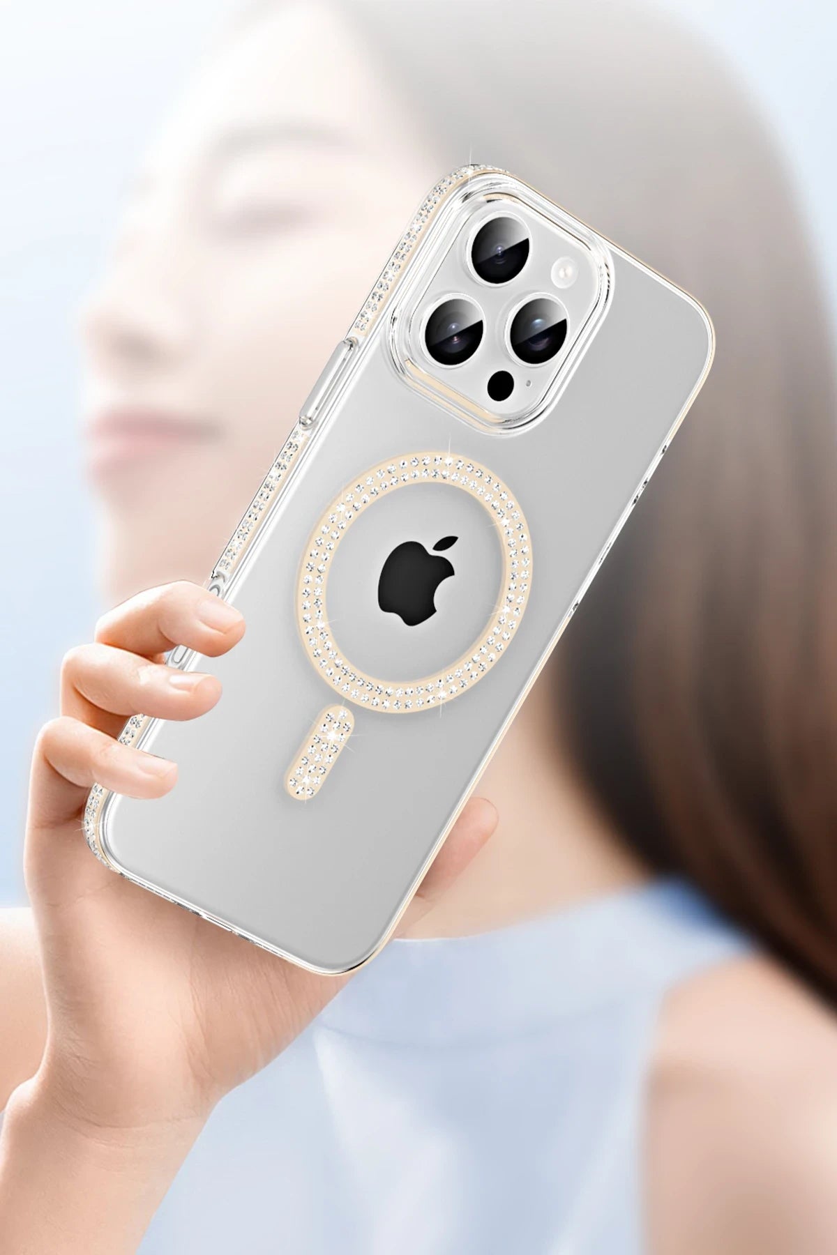 Joko Apple iPhone 14 Pro Max Move Taşlı Magsafe Telefon Kılıfı