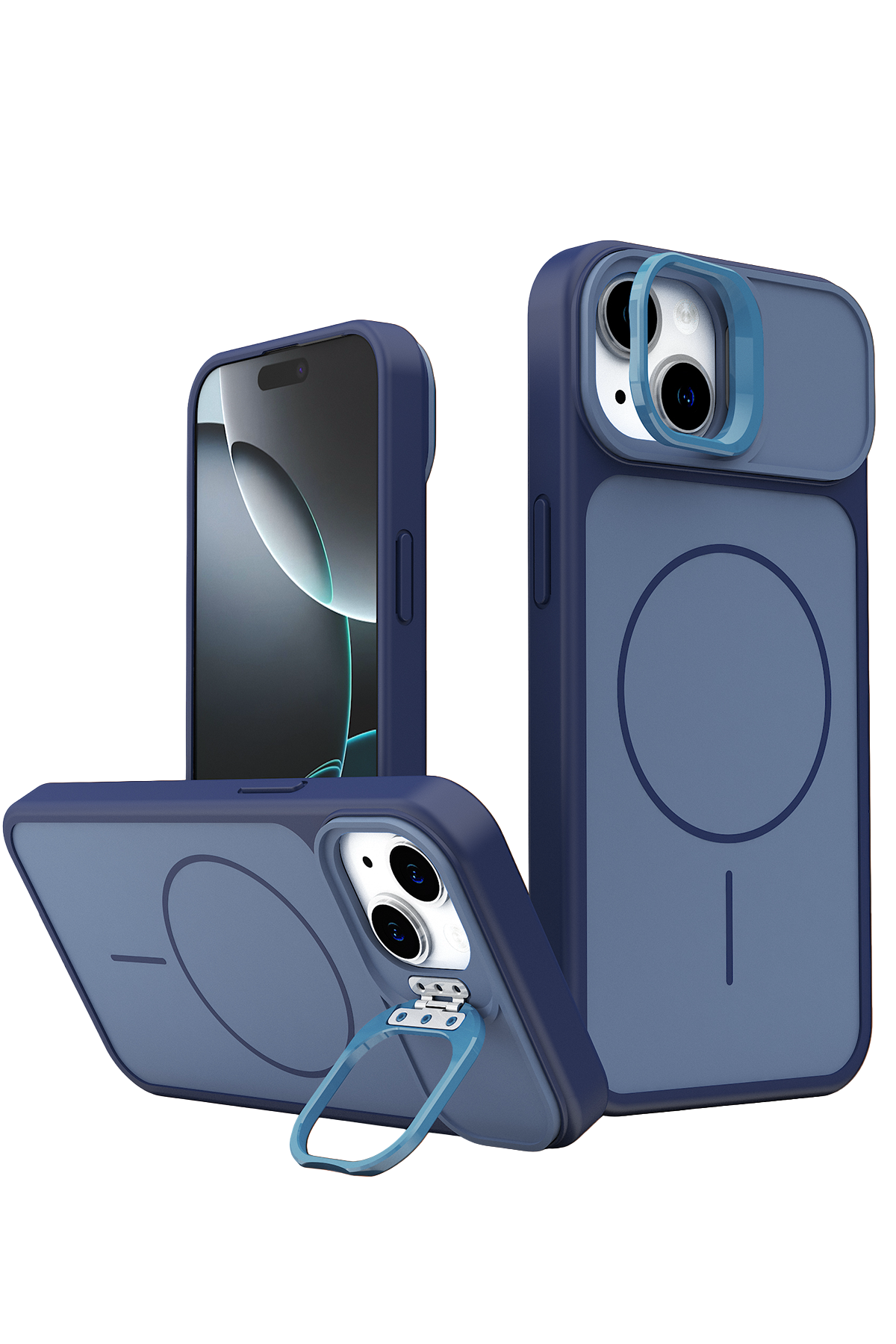 Joko Apple iPhone 15 Pale Magsafe Standlı Telefon Kılıfı