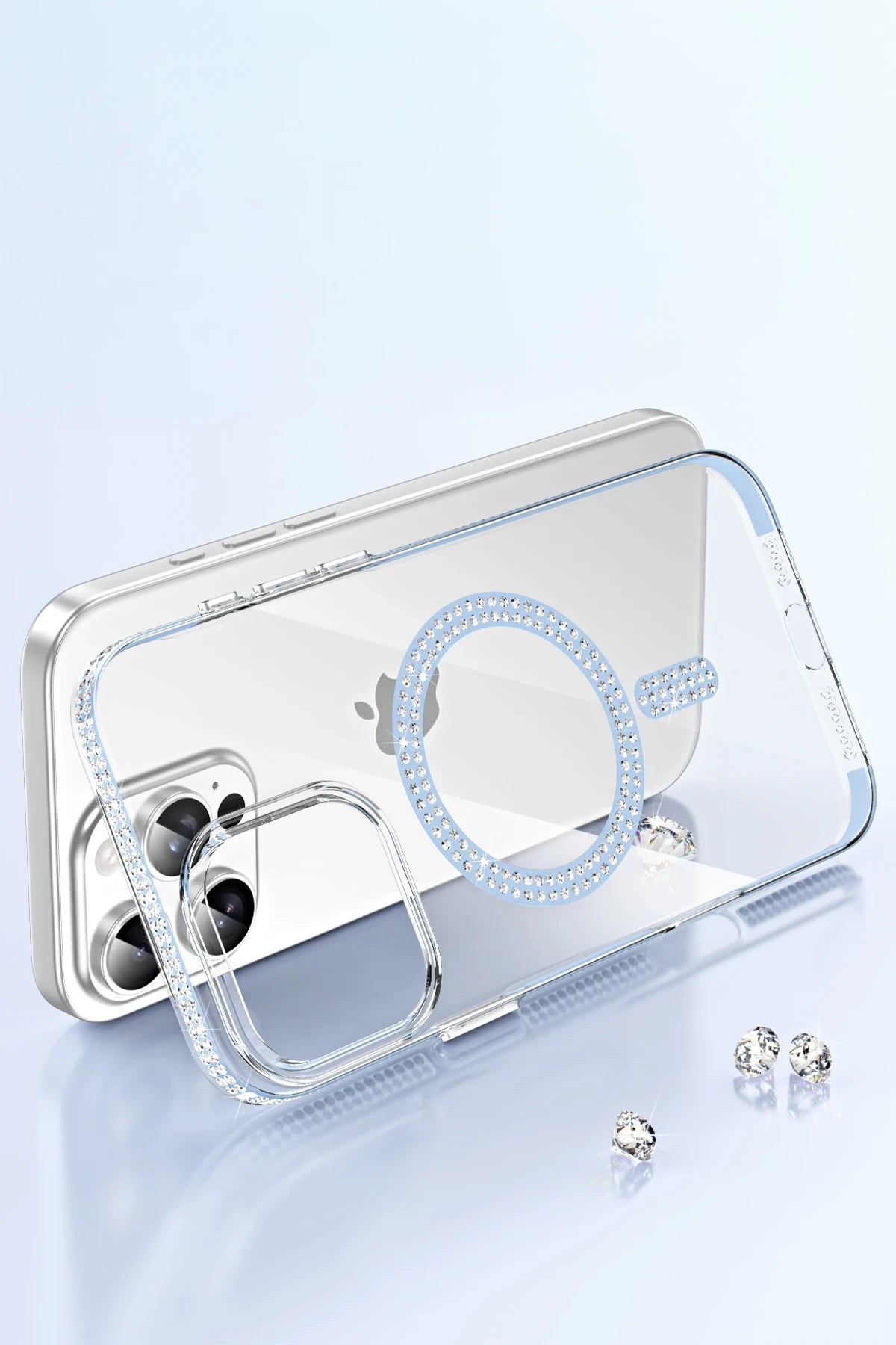 Joko Apple iPhone 15 Pro Move Taşlı Magsafe Telefon Kılıfı