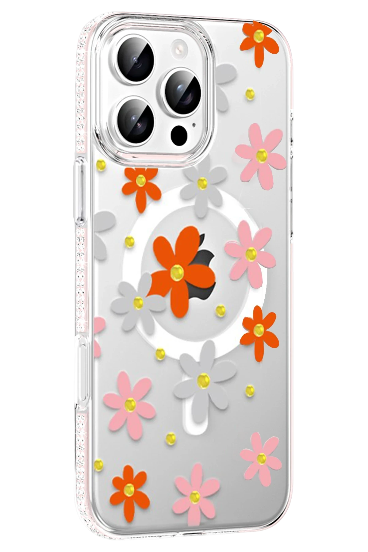 Joko Apple iPhone 16 Pro Floral Magsafe Telefon Kılıfı