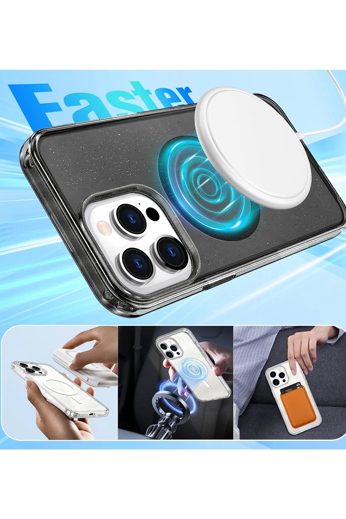 Joko Apple iPhone 16 Pro Max Star Magsafe Telefon Kılıfı