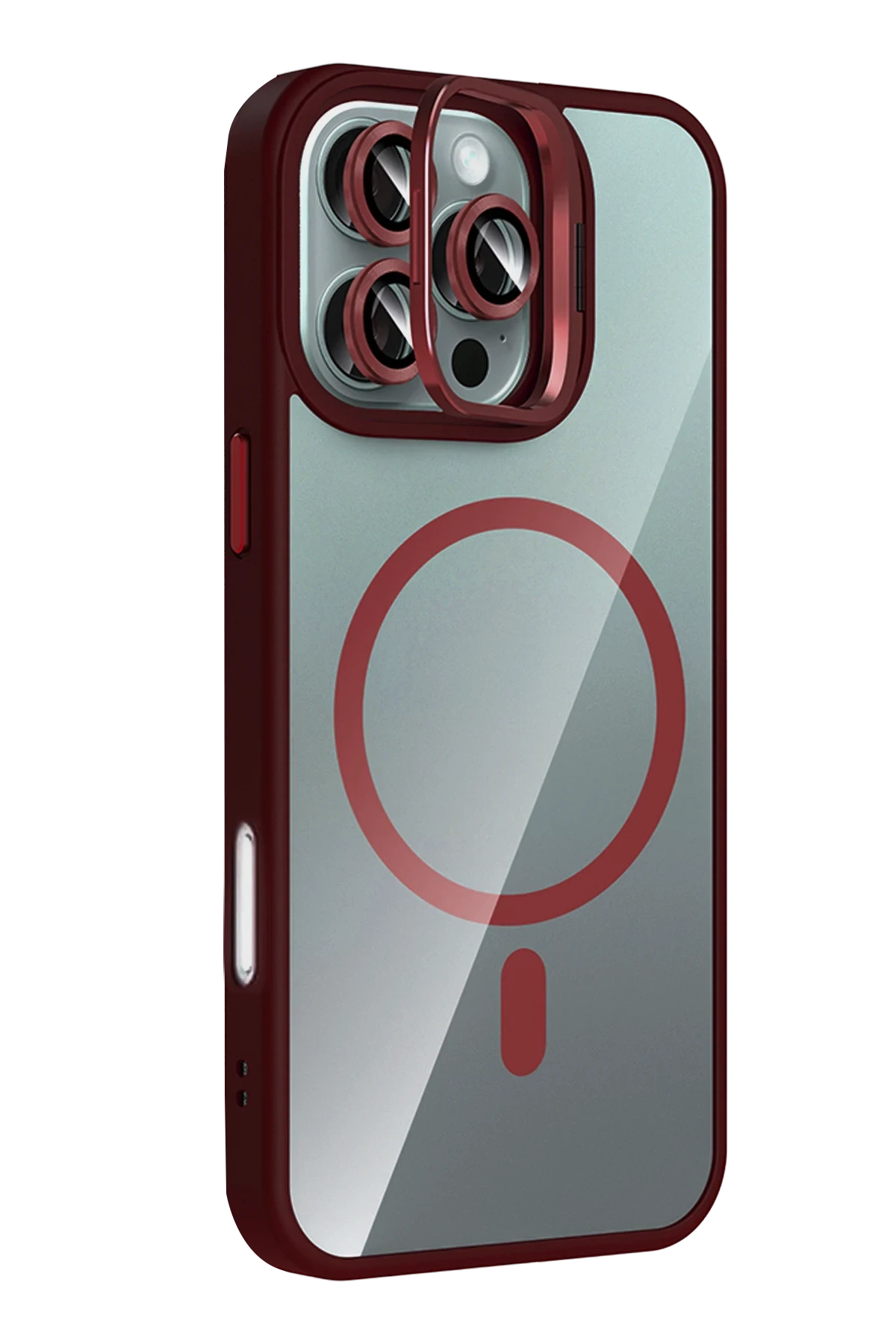 Joko Apple iPhone 16 Pro Remim Lensli Magsafe Standlı Telefon Kılıfı