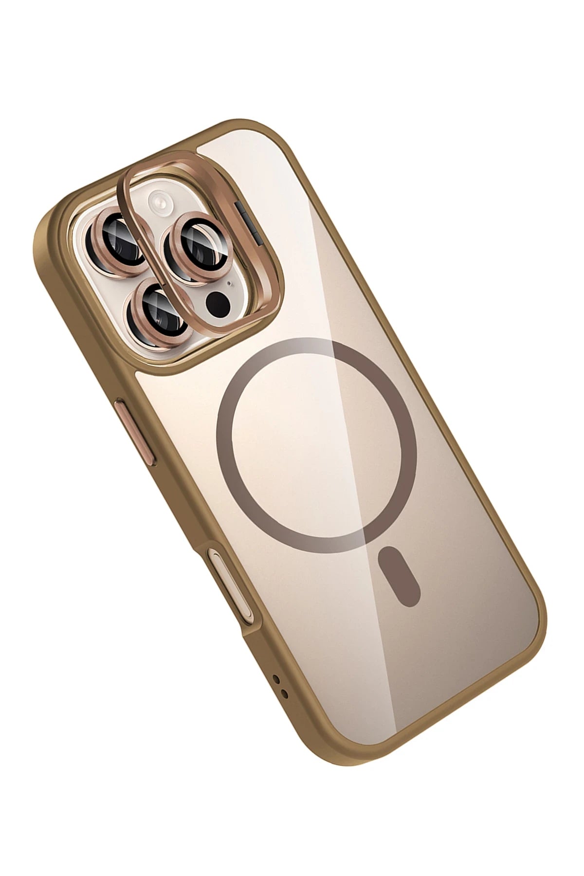 Joko Apple iPhone 16 Pro Remim Lensli Magsafe Standlı Telefon Kılıfı