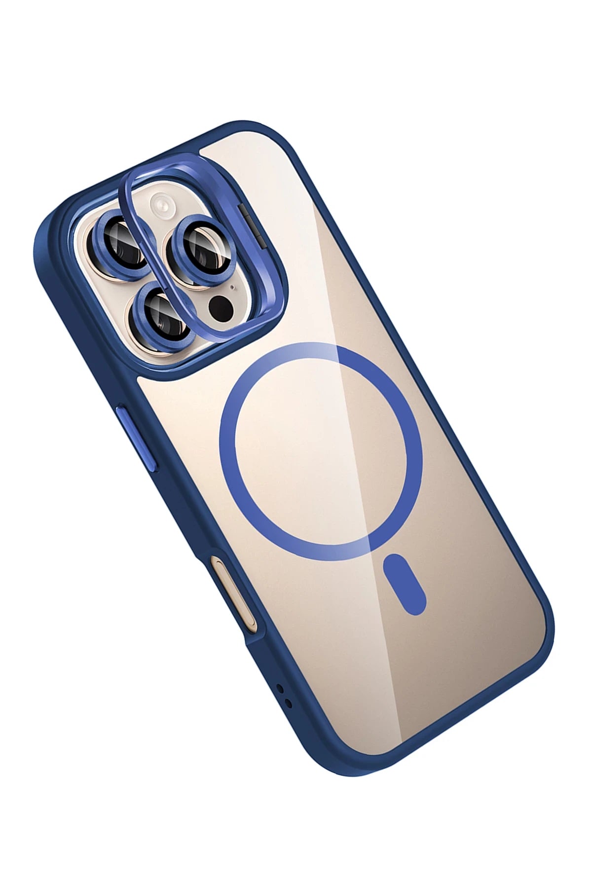 Joko Apple iPhone 16 Pro Remim Lensli Magsafe Standlı Telefon Kılıfı