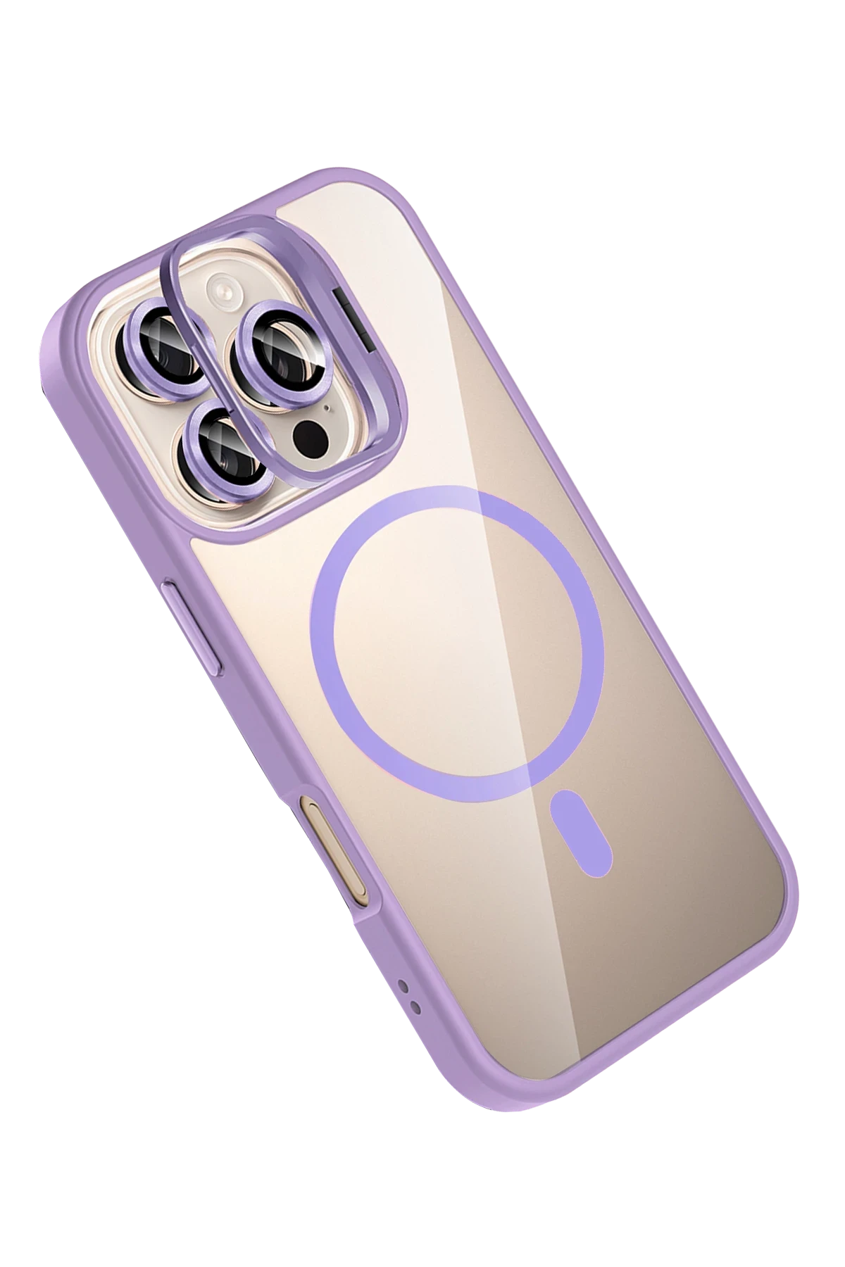 Joko Apple iPhone 16 Pro Remim Lensli Magsafe Standlı Telefon Kılıfı