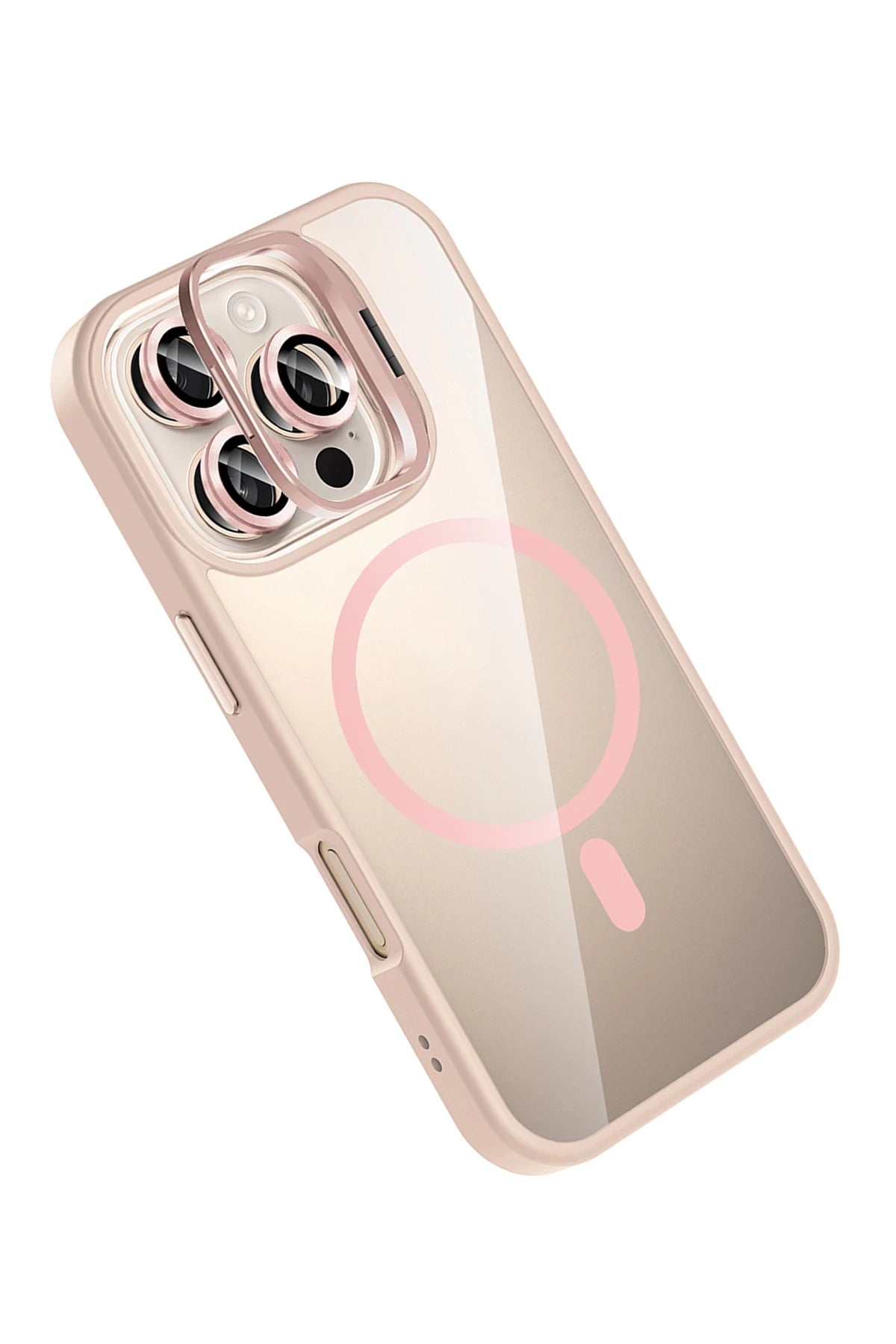 Joko Apple iPhone 16 Pro Remim Lensli Magsafe Standlı Telefon Kılıfı