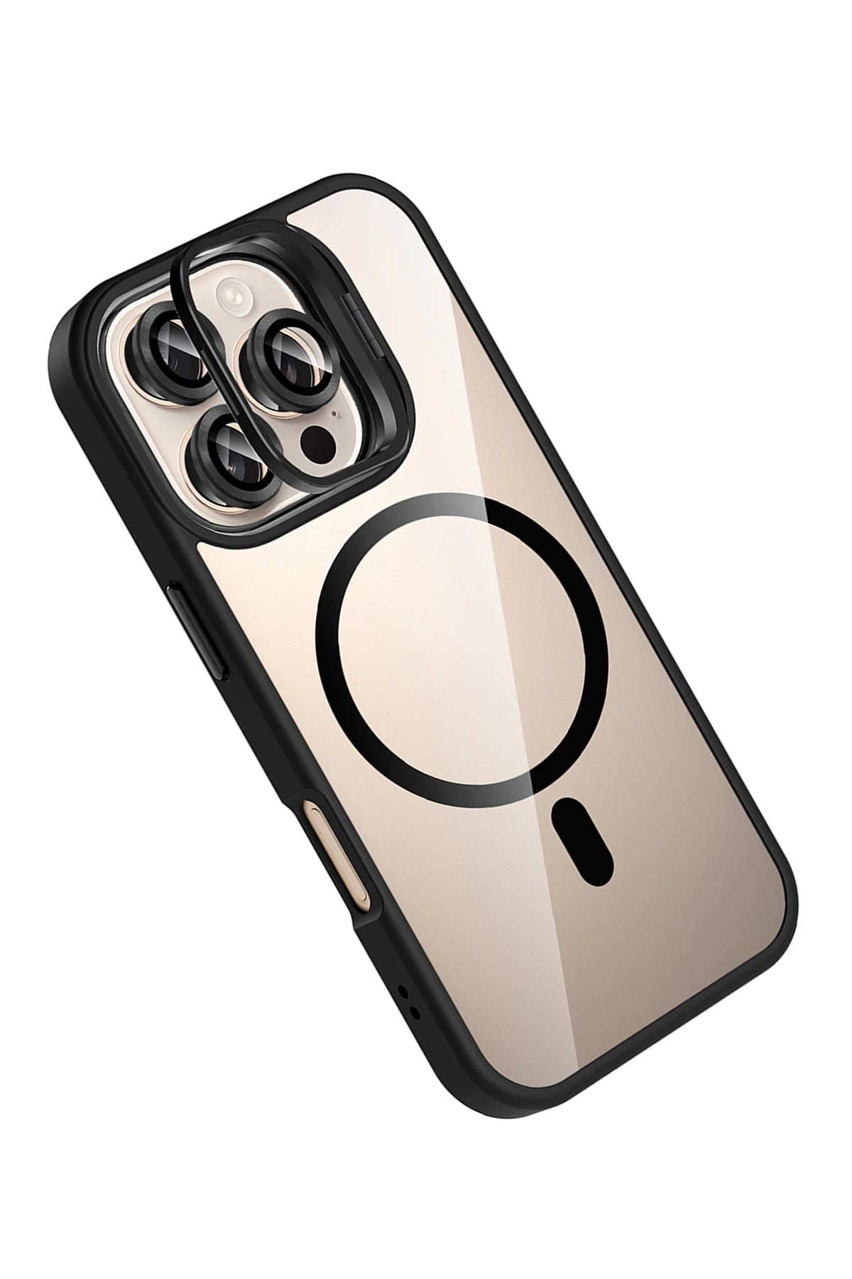 Joko Apple iPhone 16 Pro Remim Lensli Magsafe Standlı Telefon Kılıfı