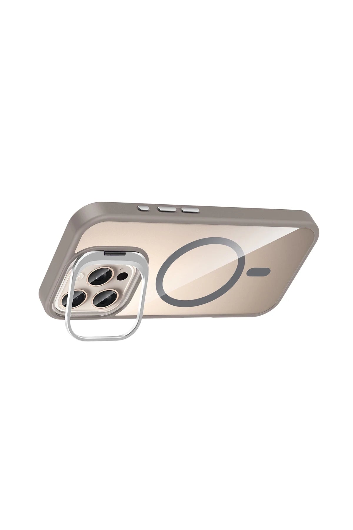 Joko Apple iPhone 16 Pro Remim Lensli Magsafe Standlı Telefon Kılıfı