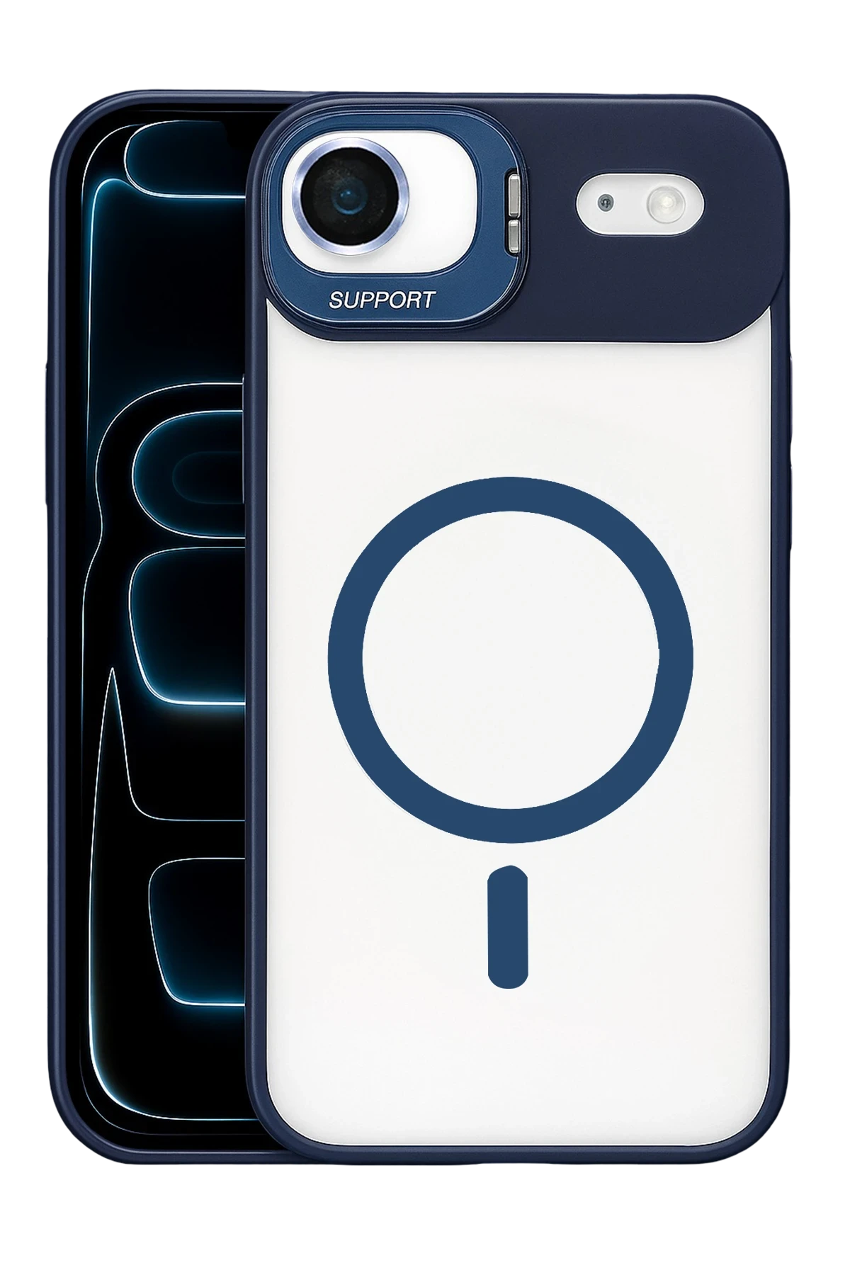 Joko Remim iPhone 17 Air Lensli Magsafe Standlı Telefon Kılıfı