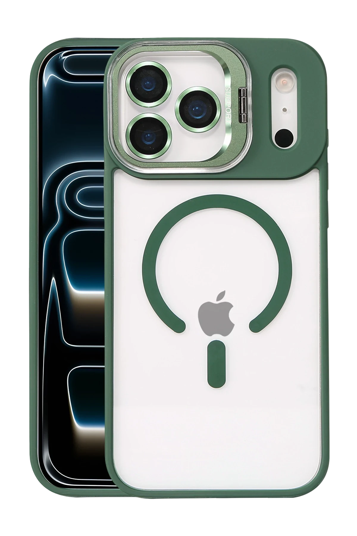 Joko Remim iPhone 17 Pro Max Lensli Magsafe Standlı Telefon Kılıfı